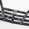 Subblime - Harnais Corset Avec Chaîne Détail Taille Unique